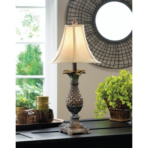 Tuscan Style Pineapple Table Lamp